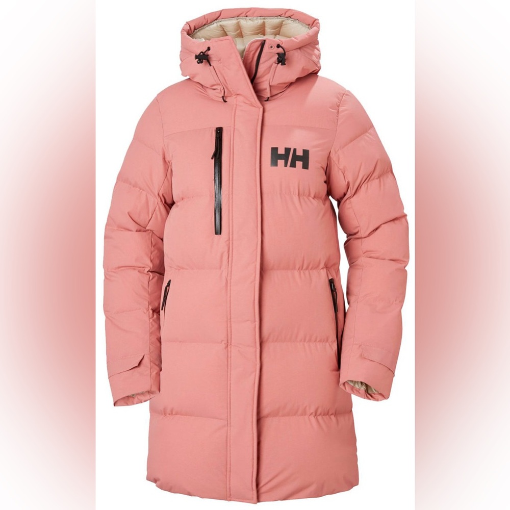 Ash Pink Medium Helly Hansen Parka!